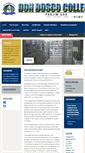 Mobile Screenshot of donboscogoa.org